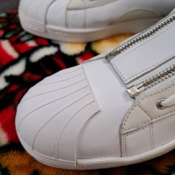 Y-3 Adidas Yohji Yamamoto Pro Zip Weiß High Top Sneakers CG3183 Size 9 Men - Picture 9 of 15